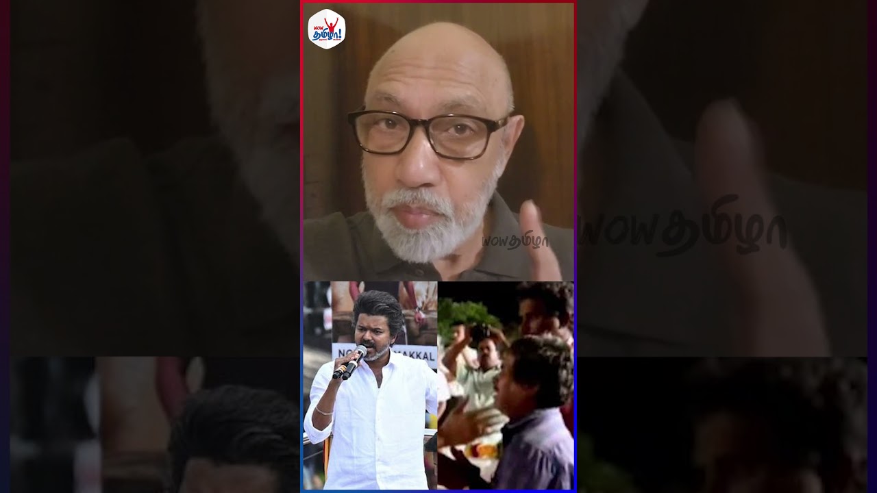 விஜய்க்கு பாட்டுப் பாடி அட்வைஸ் செய்த சத்யராஜ்! - Shocking Karur TVK Tragedy #tvkvijay