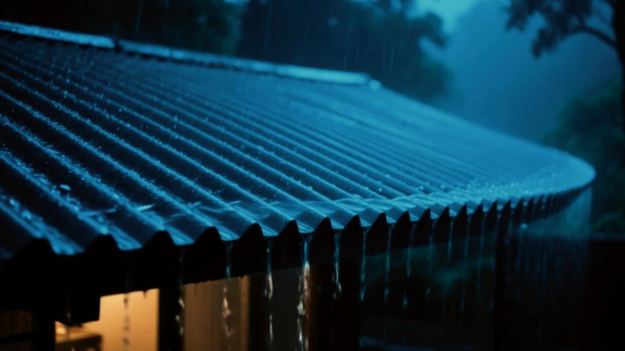 Barulho de Chuva para Dormir ⛈ Som de Chuva Relaxar e Trovão à Noite para Relaxar #78 Sleep Sounds