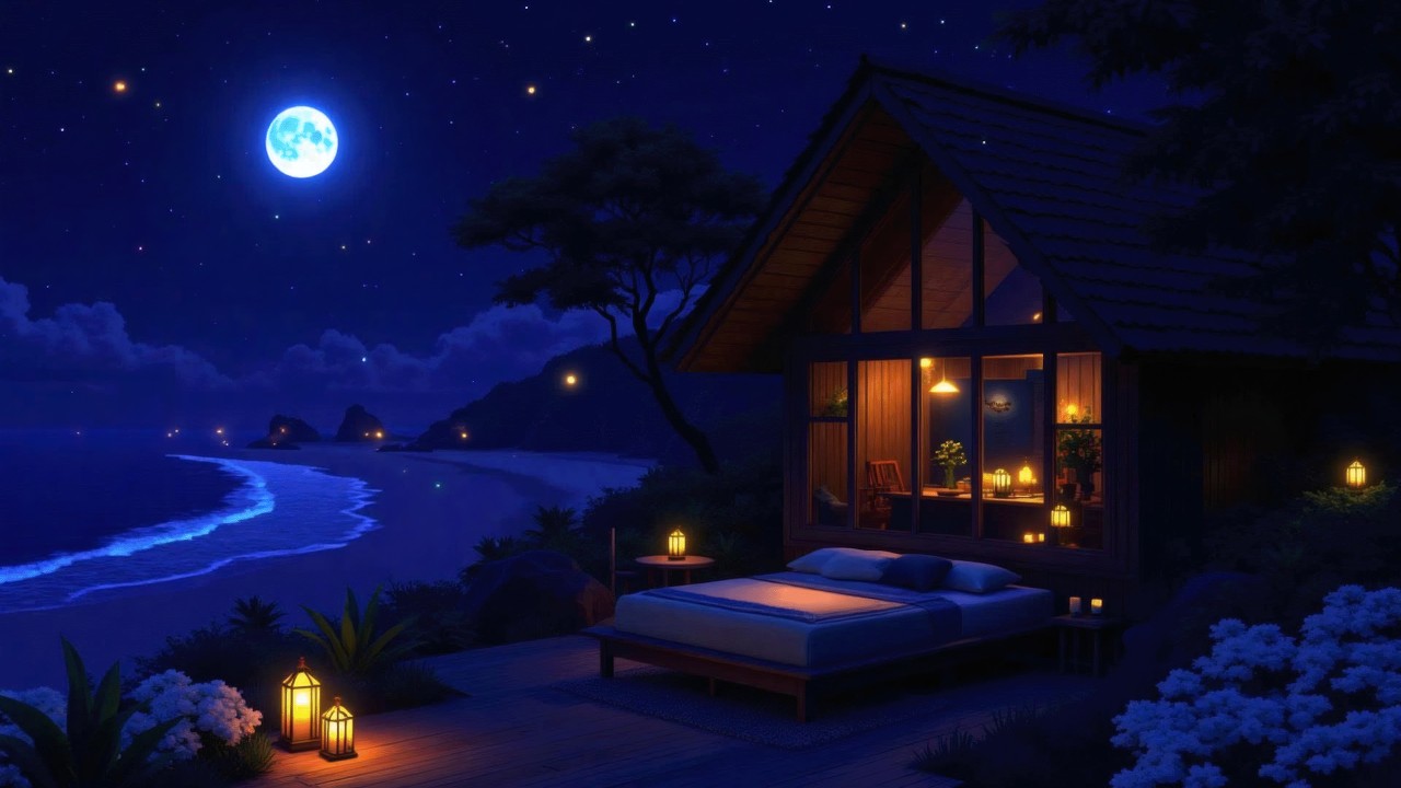(No Ads) Tranquil Sleep Instantly Within 3 Minutes • Overcome Stress • Instant Relaxation