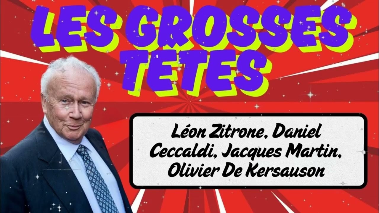 1986 - Philippe Bouvard, Léon Zitrone, Daniel Ceccaldi, Jacques Martin, Olivier De Kersauson -
