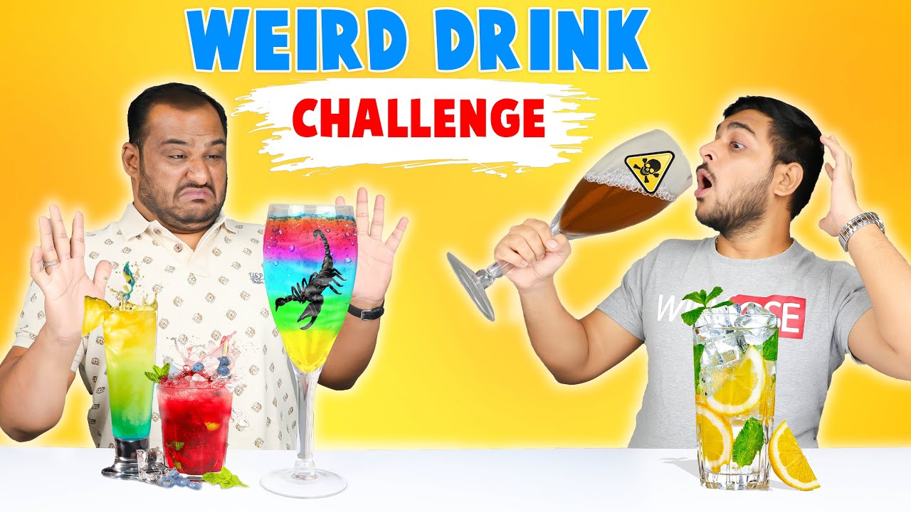 EPIC WEIRD DRINK CHALLENGE | Drinks Challenge | Food Eating Challenge | Viwa Food World