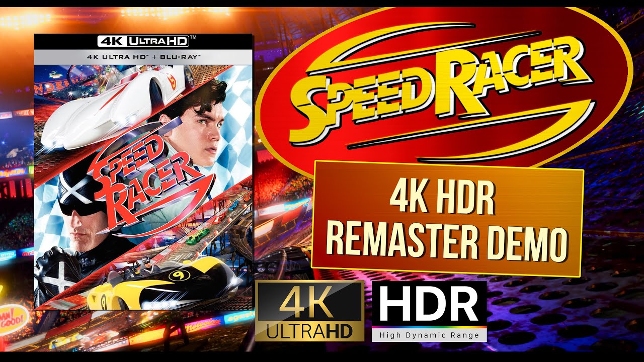 Speed Racer (2008) 4K UHD HDR Dolby Vision (2025 Remaster - Demo)