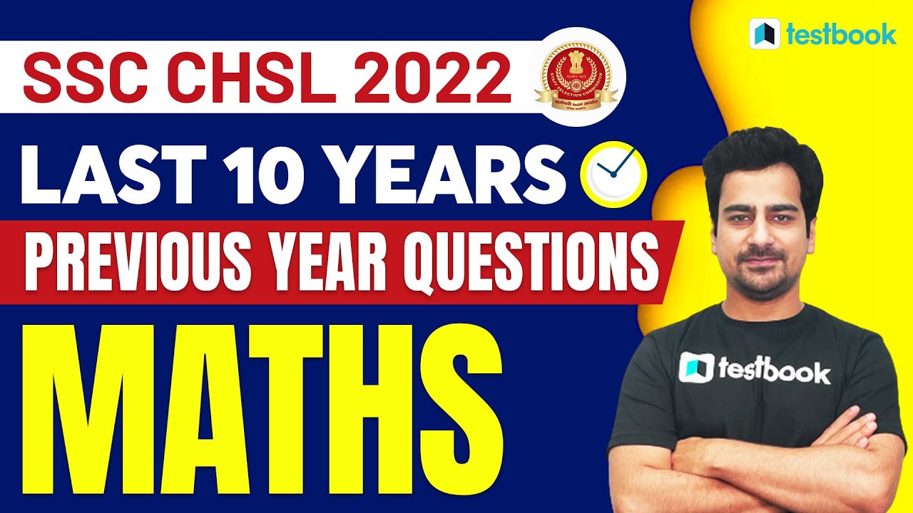 SSC CHSL Maths Previous Year Questions | Last 10 Years SSC CHSL Paper Solution | Part 1 | Nitish Sir