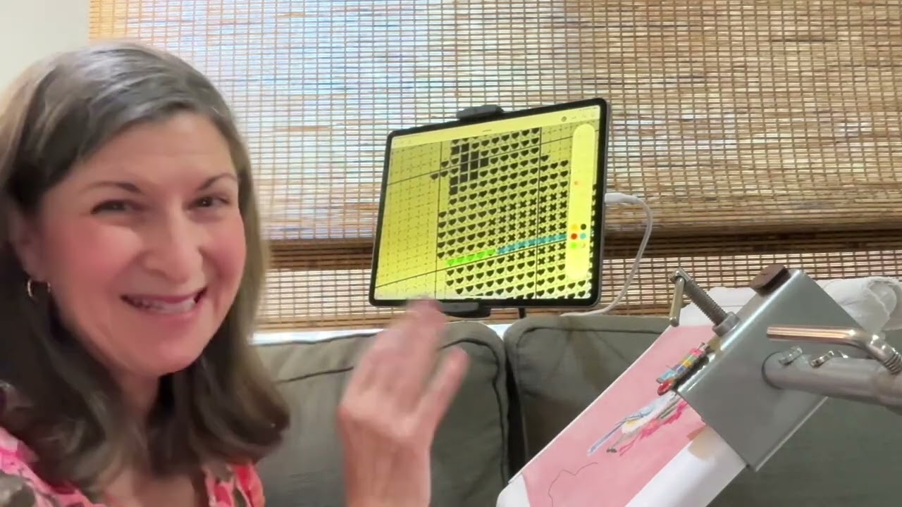 How I use AppleBooks on my iPad to stitch