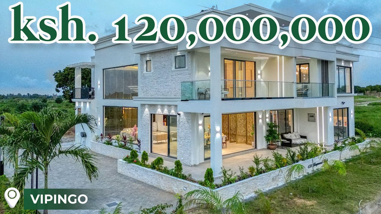 Why This Smart Villa Is Worth KSH 120,000,000 | Modern Home | Vipingo Ridge | KENYA #property