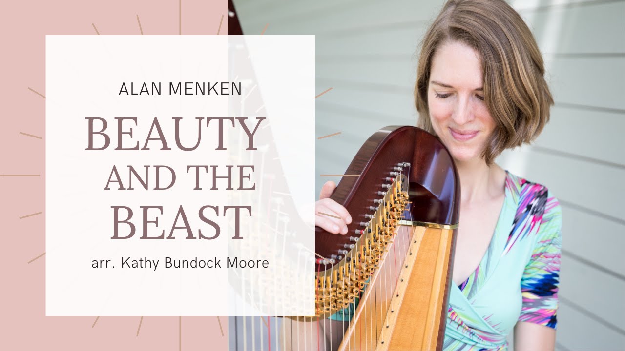 Naomi Hoffmeyer | Beauty and the Beast, Tale As Old As Time - Alan Menken (Harp Cover)