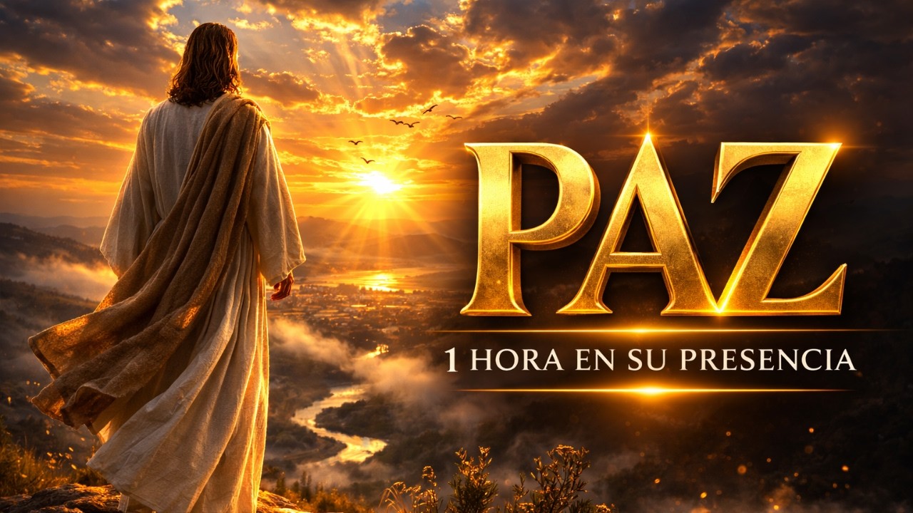 PAZ EN LA TORMENTA 🙏 1 Hora de Alabanzas Suaves para Dormir y Descansar en Dios