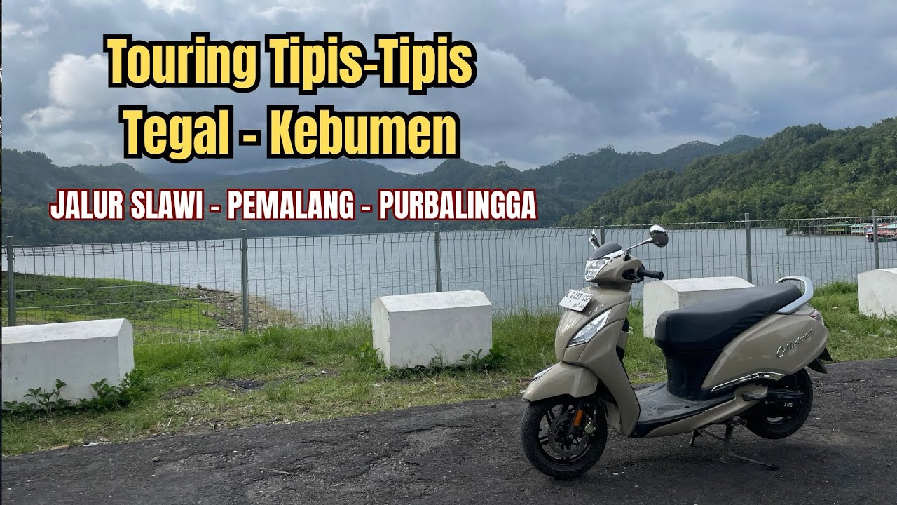 Touring Tegal - Kebumen | TVS Callisto 125 | Waduk Sempor