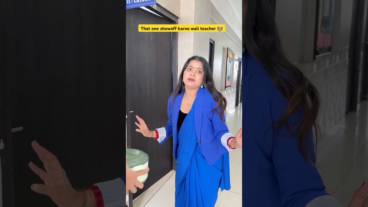 That one attitude dikhane wali teacher 👩&zwj;🏫 #shorts #ytshorts #sejalgabashorts #teacherlife