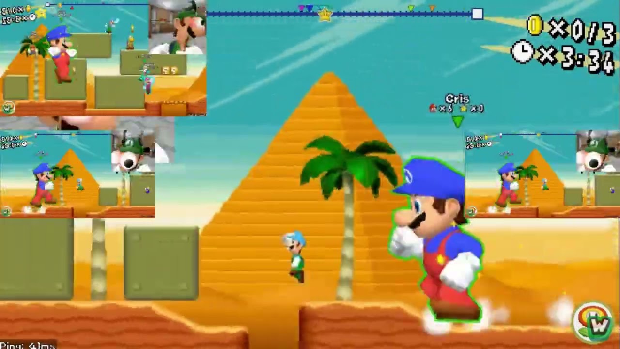 Luigi Plays: MARIO VS LUIGI ONLINEEE has a Sparta Gamma Remix