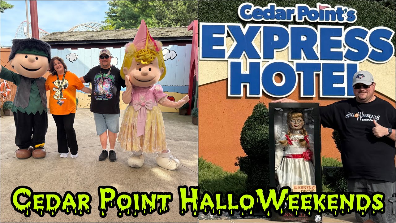 Cedar Point HalloWeekends / A sneak peek inside The Conjuring Beyond Fear, Annabelle Comes Home 👀😱