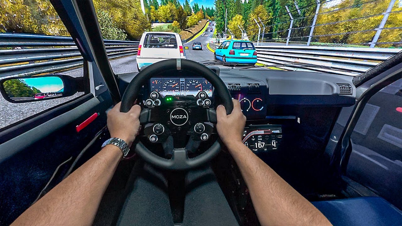 ULTRA IMMERSIVE Trackday Nordschleife Peugeot 205 SWAP T16