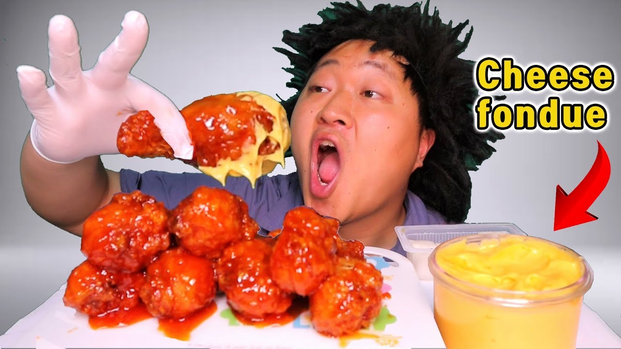 [도깨비] 매운닭다리 치즈퐁듀 실컷 먹어보기~~!