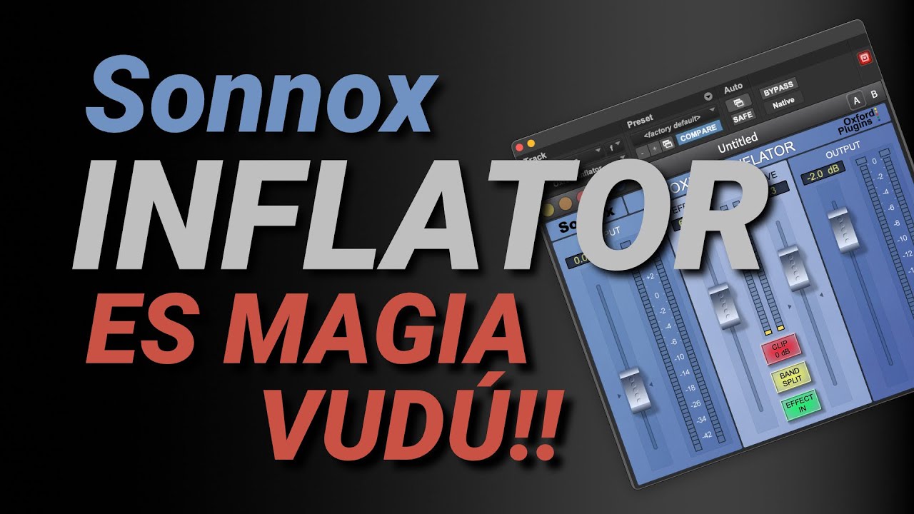 El PODER del Sonnox Oxford INFLATOR es Mágico | Siempre suena BIEN! 🪄🎚