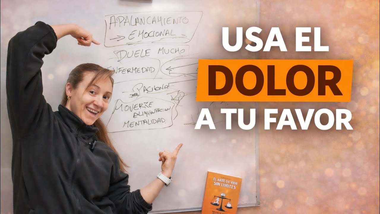 El apalancamiento emocional es lo que me hizo transformar el dolor a mi favor y sanar una enfermedad