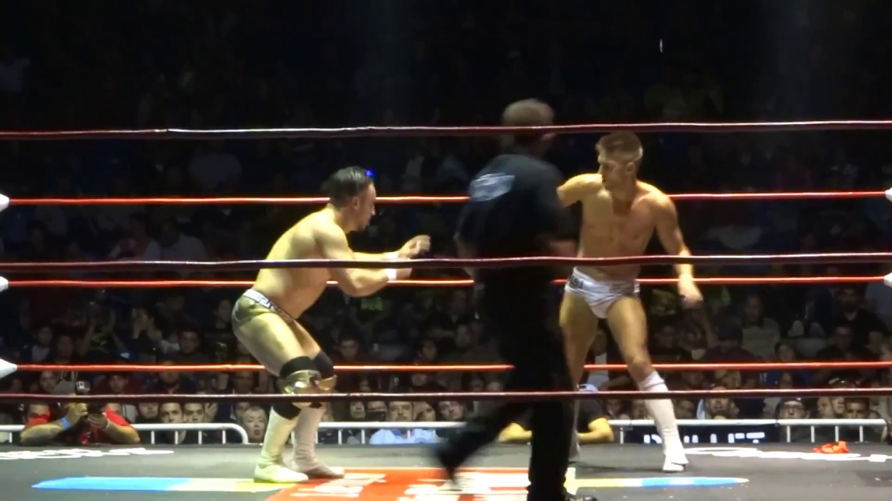 Zack Sabre Jr VS Daga The Crash Lucha pro wrestling