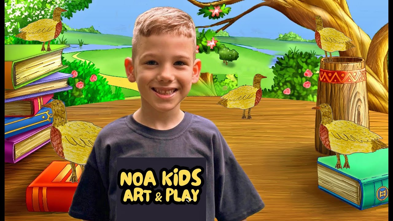 Crtamo Životinje 🦜 Kako Nacrtati Patku 🦆 Creative Kids 🐛 Creative Ideas For Kids 🐞 NKAP 🐝 Noa 🦁