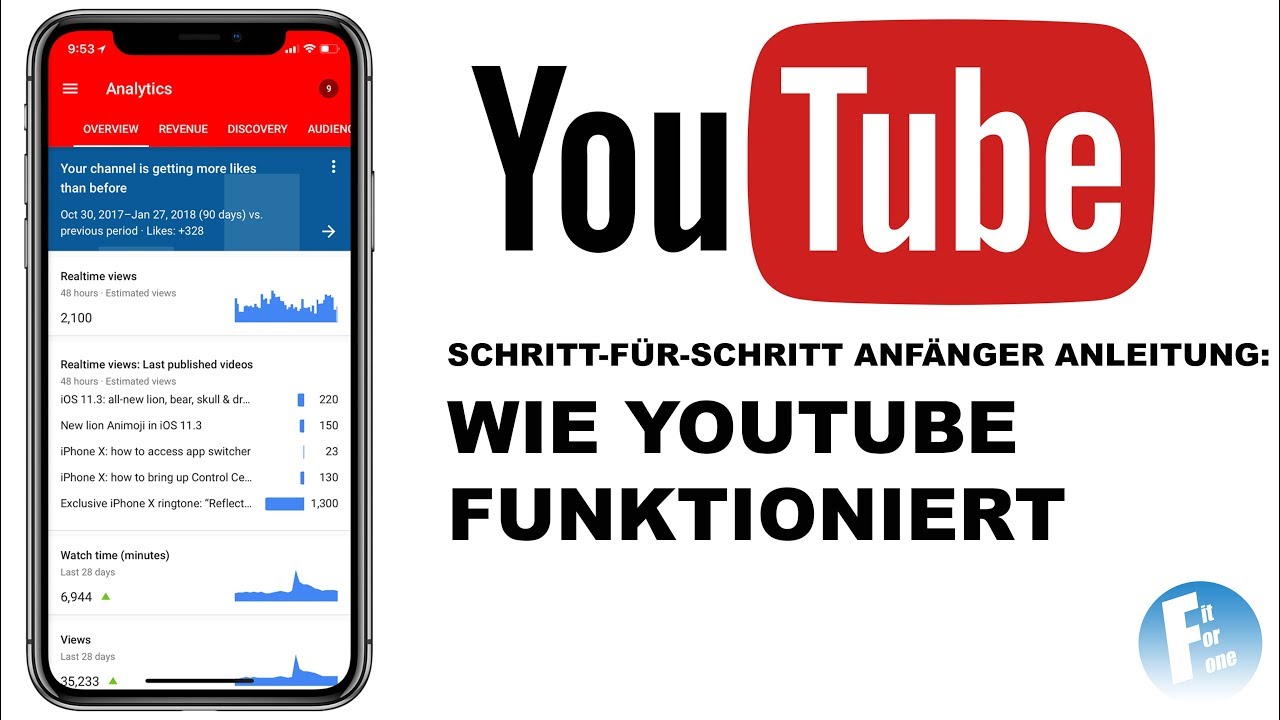 Wie Sie die YouTube App richtig benuzten - Einsteiger & Anfänger Schritt-für-Schritt Anleitung