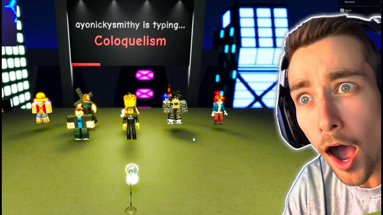 I Played The Hardest Spelling Bee on ROBLOX (HILARIOUS)