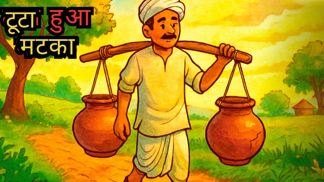 टूटा हुआ घड़ा — कमी नहीं, खूबसूरती ढूँढो || प्रेरणादायक कहानी || #moralstoryinhindi