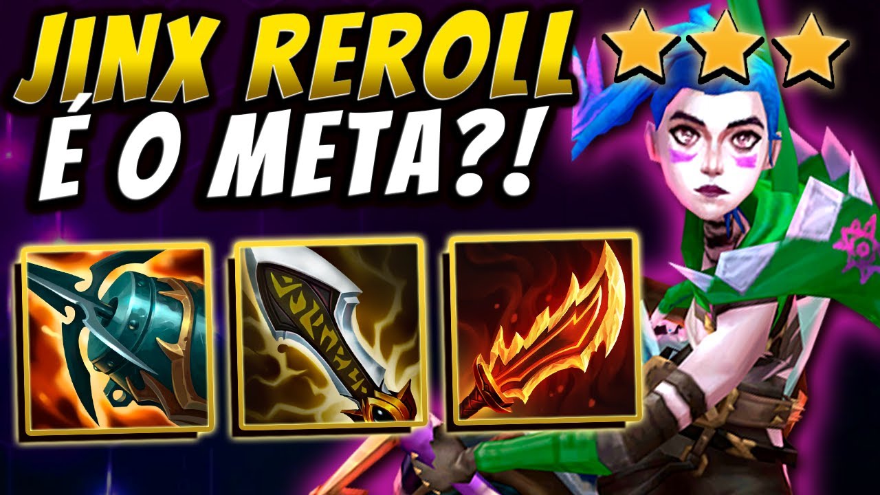 JINX REROLL É A BUGADINHA DO PATCH NOVO??