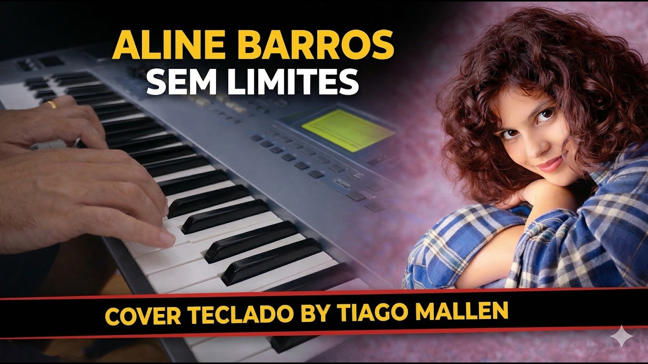 ALINE BARROS SEM LIMITES - COVER TECLADO BY TIAGO MALLEN #tecladista