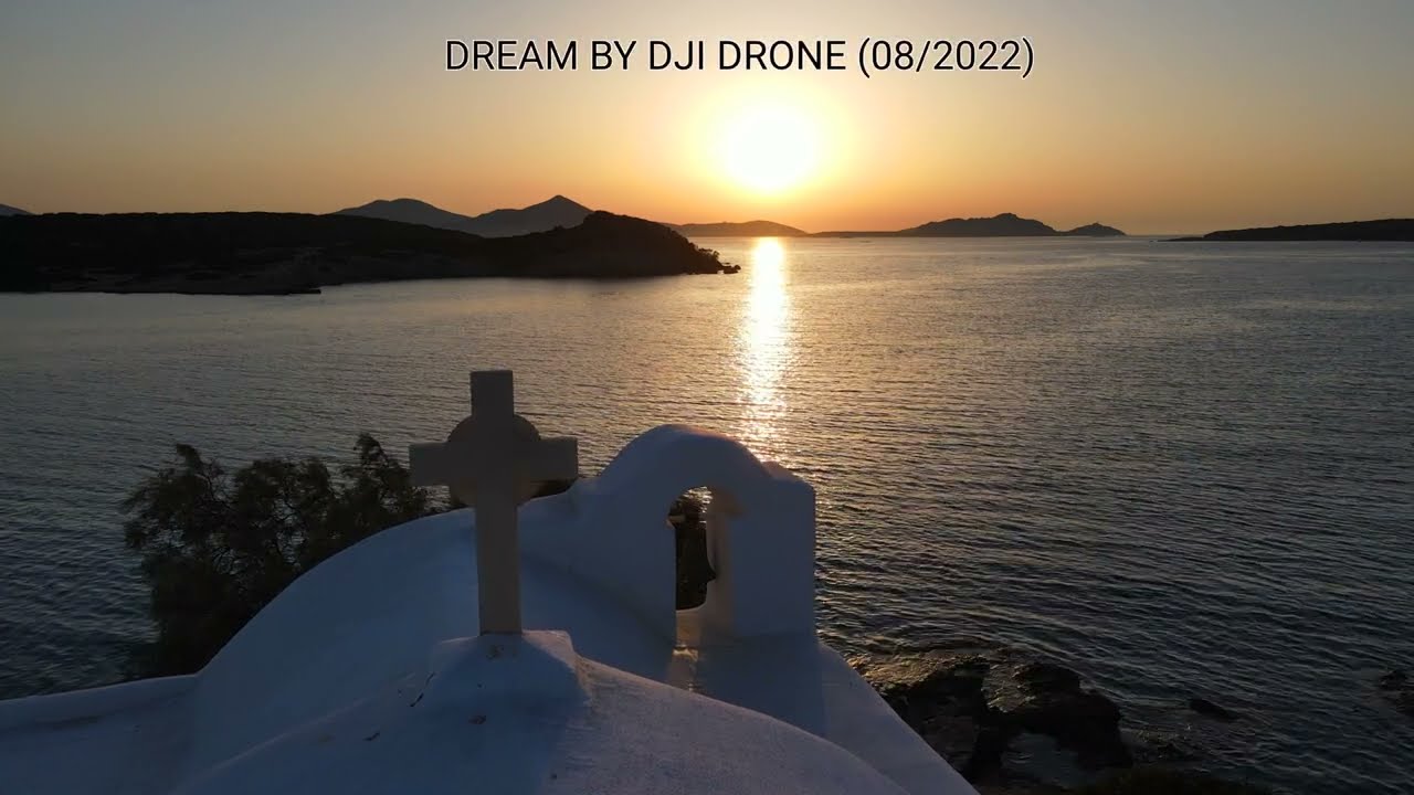 Discover in 7 minutes the beauty of Paros & Antiparos (Greece) August 2022- Drone 4K DJI Mavic Air 2