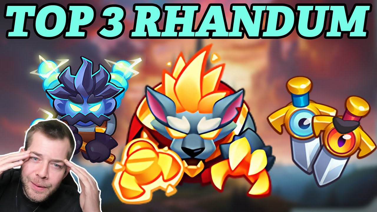 Top 3 Rhandum League decks | Rush Royale
