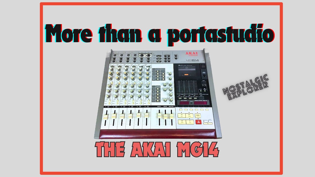 More Than a Cassette Recorder: The Akai MG614's Preamps Are a Hidden Goldmine