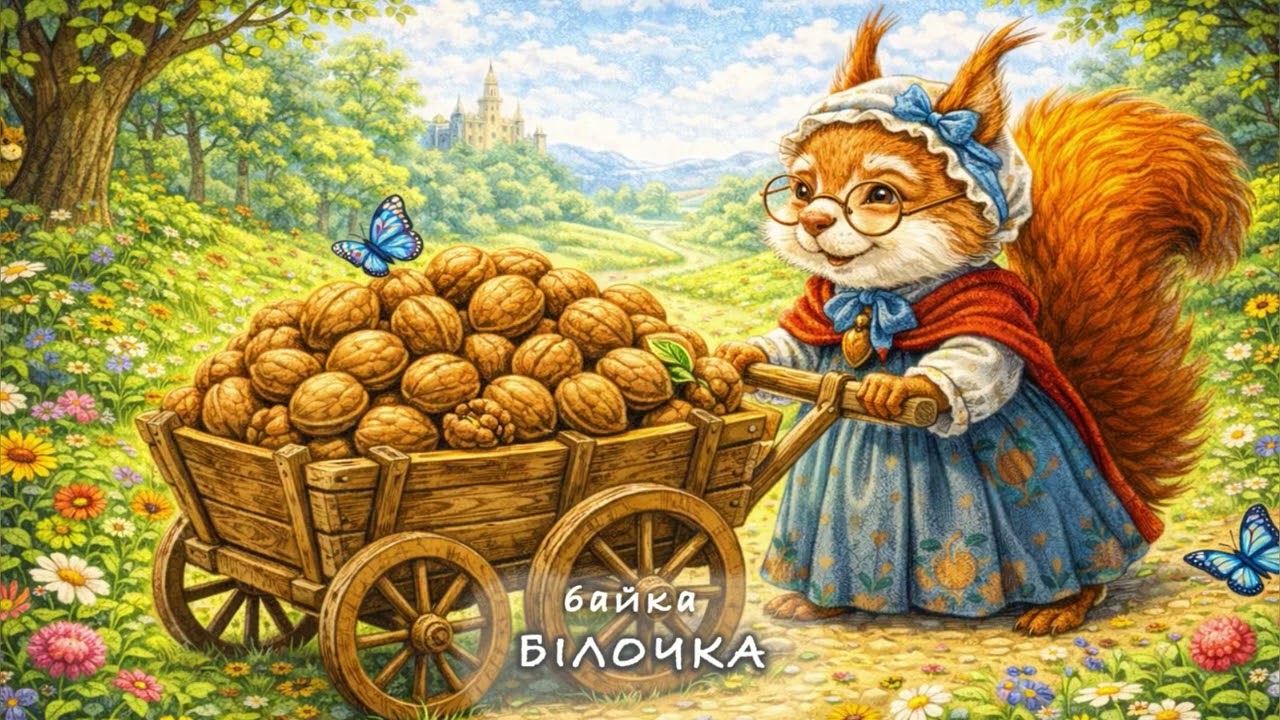 Білочка | БАЙКА | КАЗКА УКРАЇНСЬКОЮ  | АУДІОКАЗКА | КАЗКИ ДЛЯ ДІТЕЙ | КАЗКА НА НІЧ | KAZKA UA |