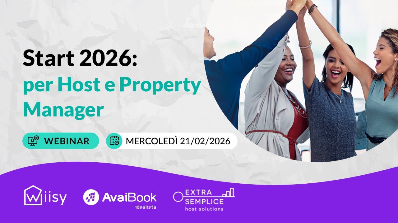 Start 2026 per Host e Property Manager
