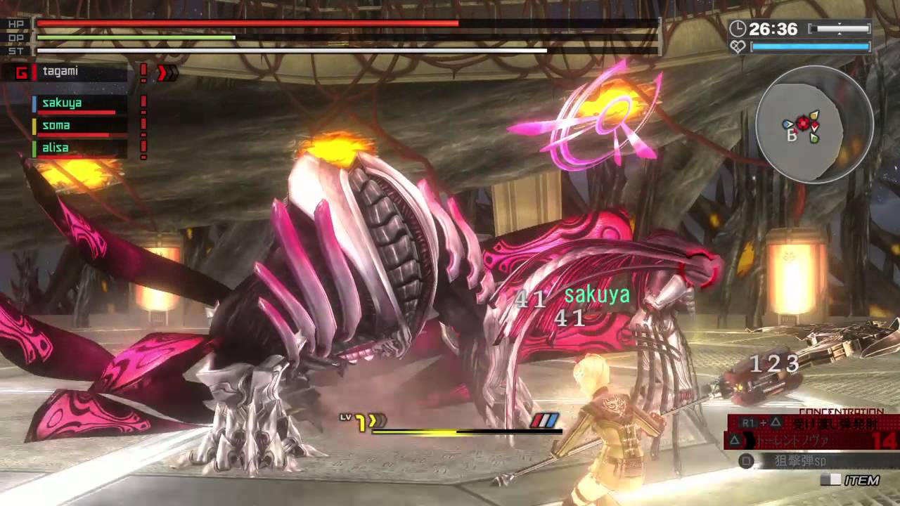 GOD EATER RESURRECTION_無印ラスボス