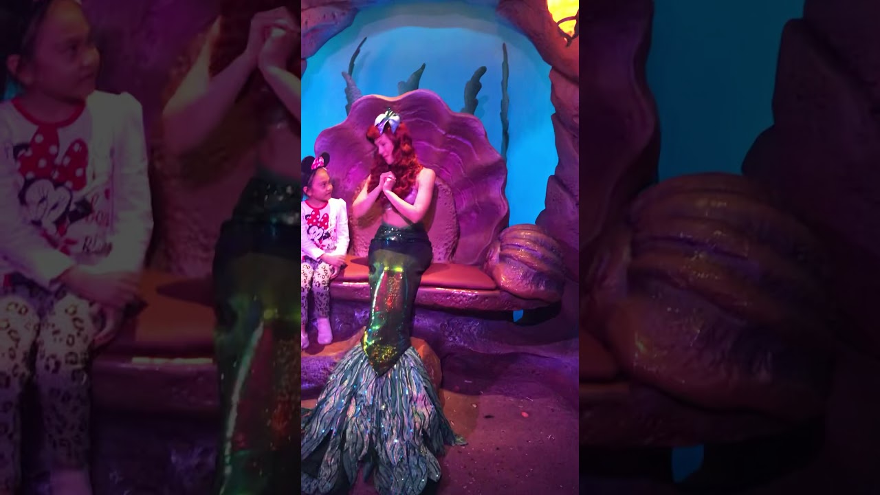 Meet Ariel at Her Grotto in Fantasyland | Magic Kingdom | WALT DISNEY WORLD