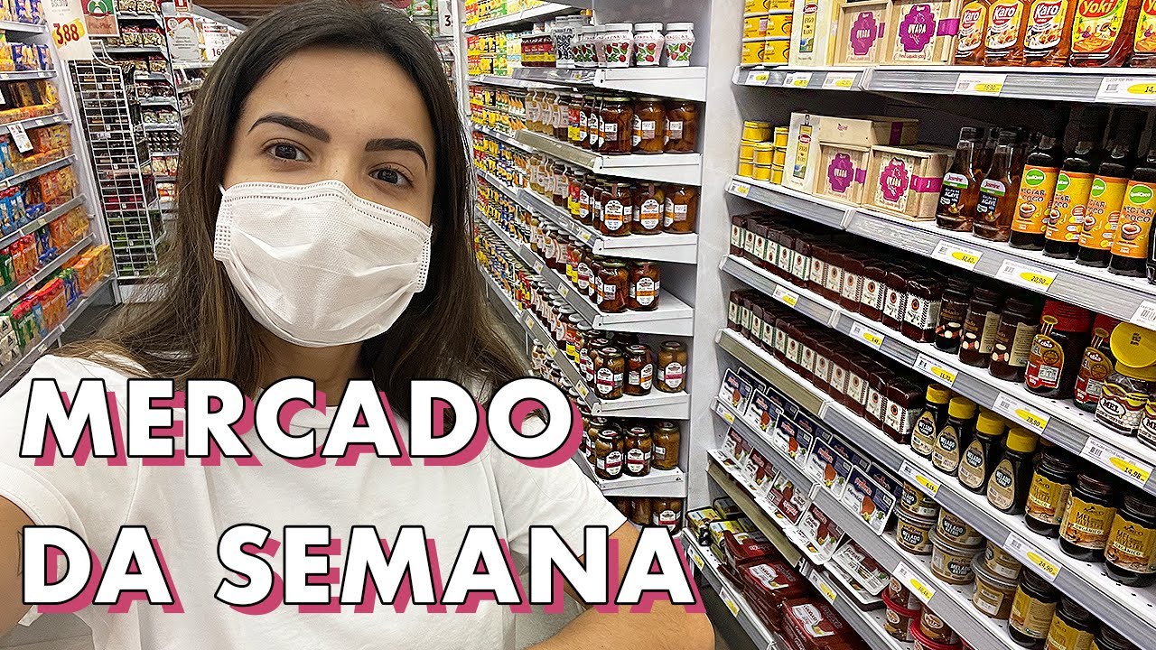 COMPRAS DA SEMANA, HIGIENIZANDO SALADAS & ALMO&Ccedil;O F&Aacute;CIL 🌱 | Vanessa Lino