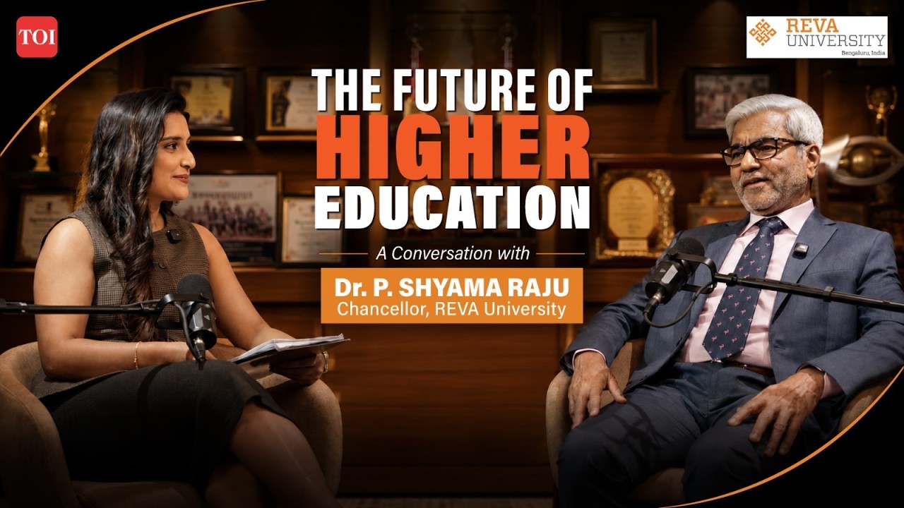 The Story Behind REVA University | Dr. P. Shyama Raju on Education & Innovation