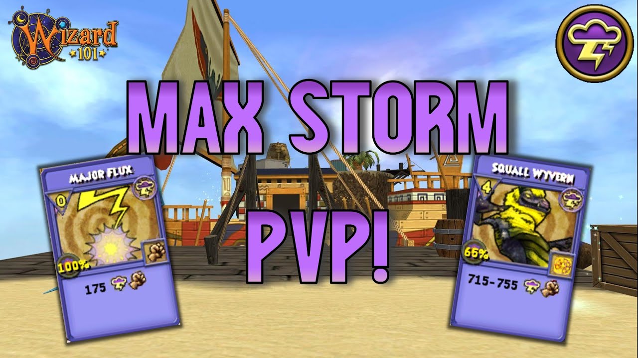 Wizard101: MAX STORM PvP (140): The Power Of Storm!