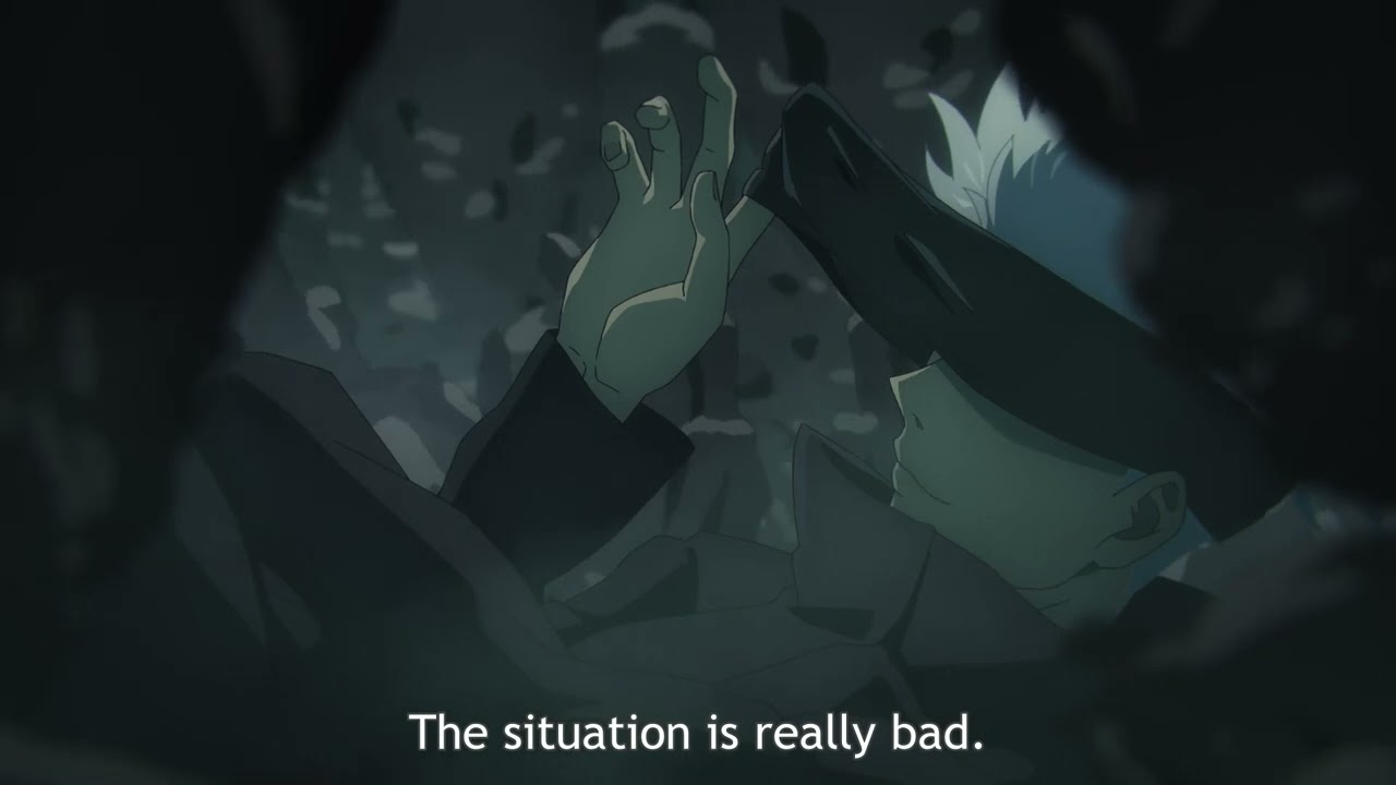 Gojo attempts to break out from the seal || Jujutsu Kaisen