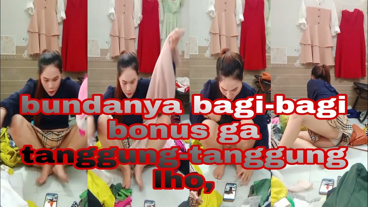 bisnis Jualan baju secara live 12