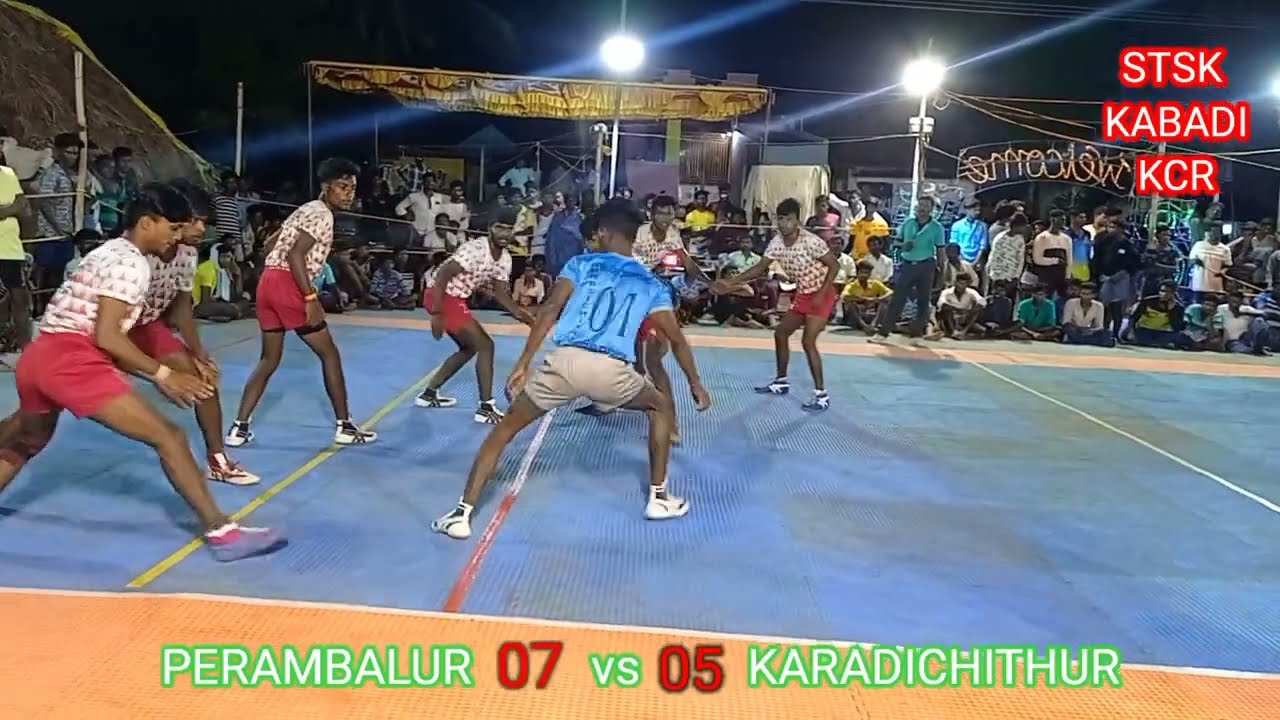 KARADICHITHUR  vs  PERAMBALUR _ 2nd ROUND #  MOGUR MATCH  #  50kg match