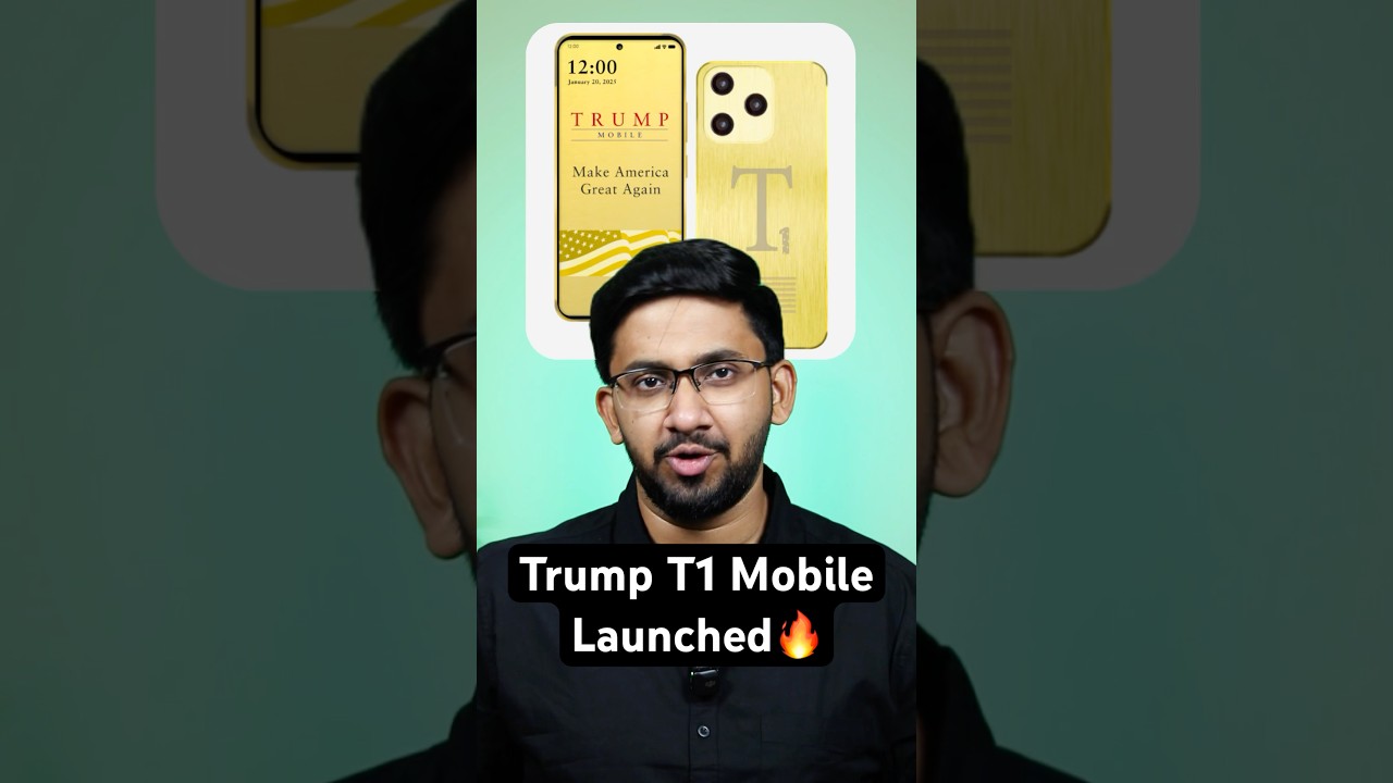 Trump Mobile T1 запущен😳 Apple ku aapu?😱