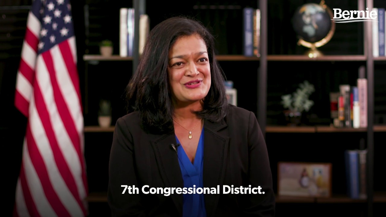 Rep. Pramila Jayapal Endorses Bernie Sanders for President