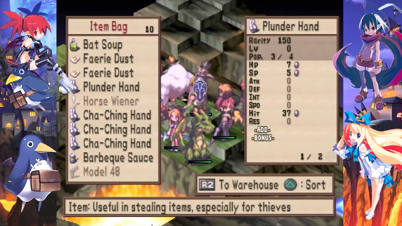 Disgaea Hour of Darkness [part 19] - Ember of Dreams, Horse Wiener