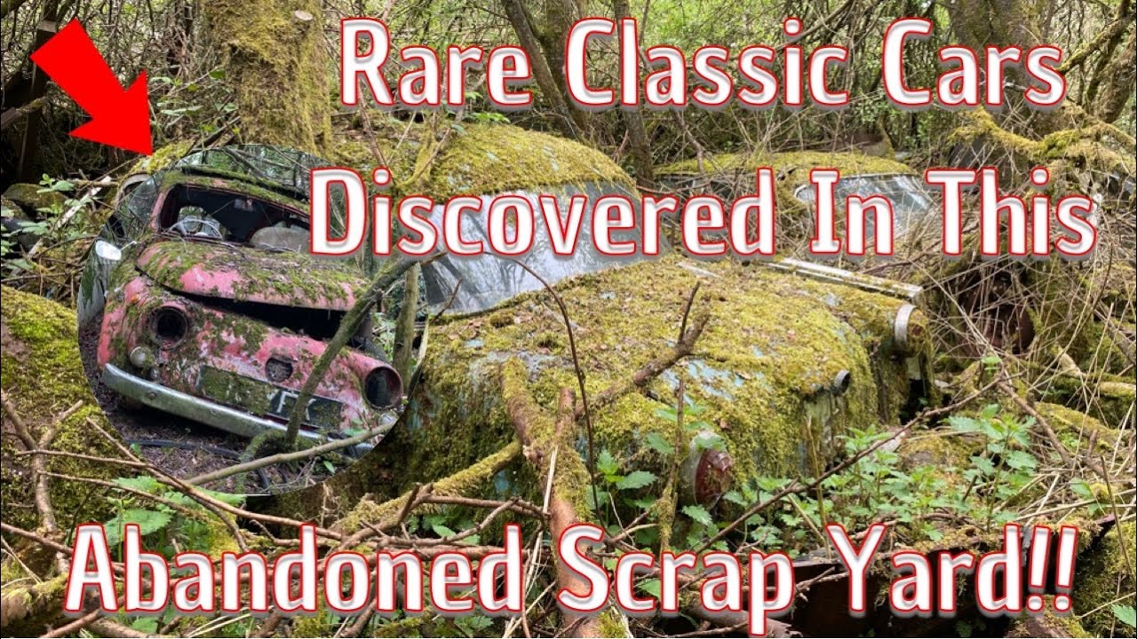 Unbelievable Find!! Incredibly Rare Classic Car’s Discovered In This Abandoned Scrap Yard!!!