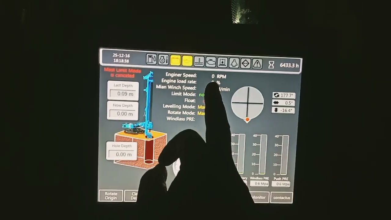 Sunward rig machine. Ki display ko operate kaise karen. डिस्प्ले में डेट और लैंग्वेज कैसे चेंज करें