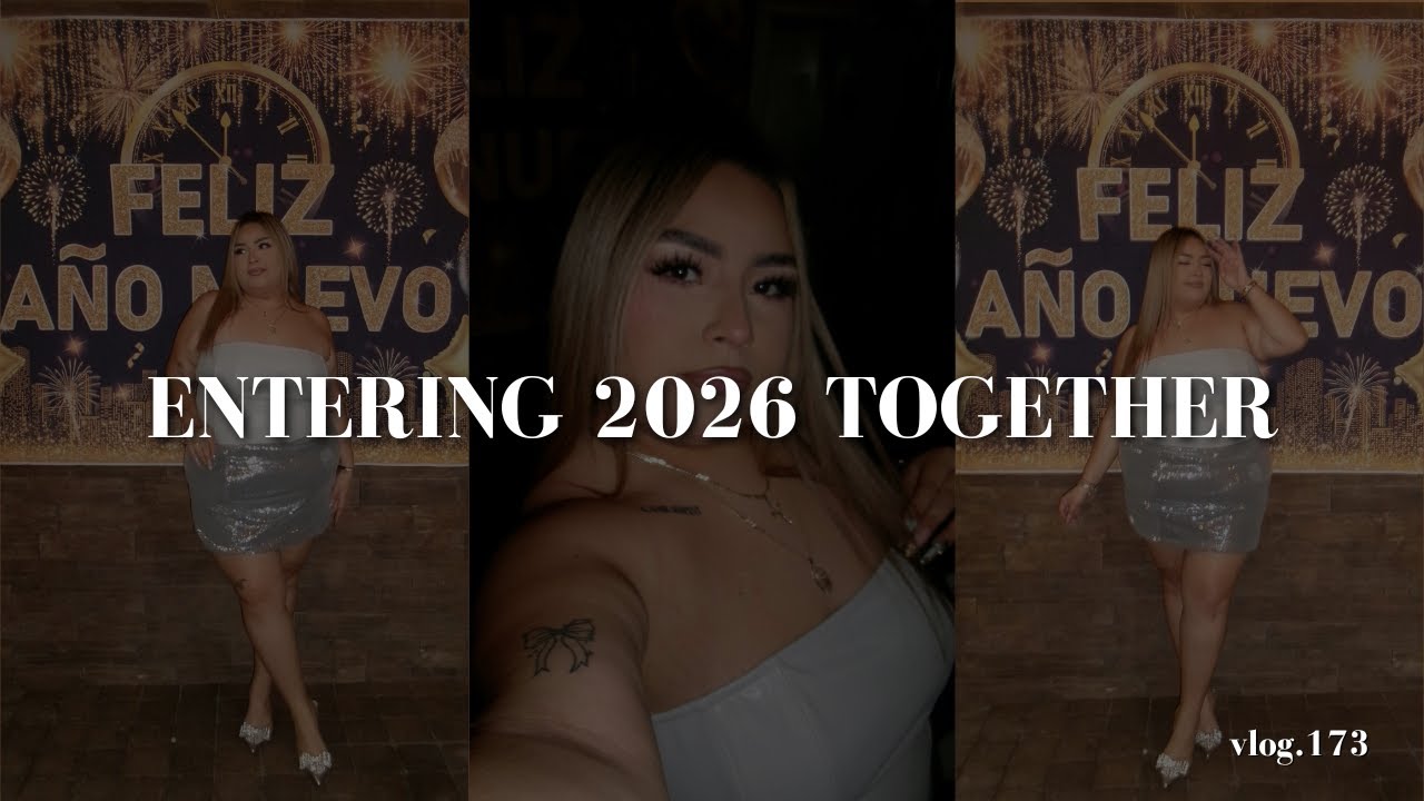 spend new years eve with me🥂🪩 entering 2026 | vlog 173