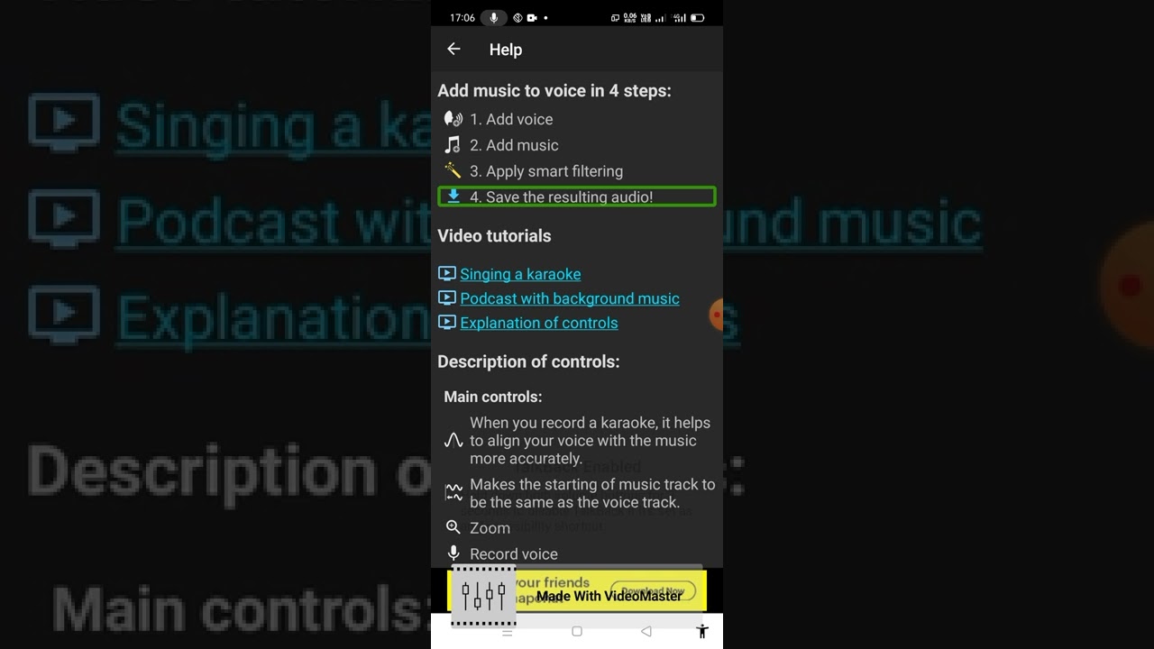 how to create your own audio song with Android mobile full explanation by JP