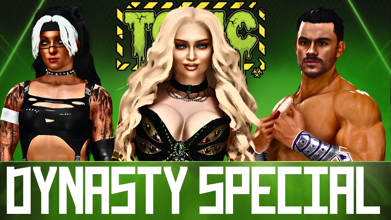 🟢RPW TOXIC - Week 196: VAN ALDEN TRIBUTE! (WWE 2K25 Modded CAW Universe Mode)