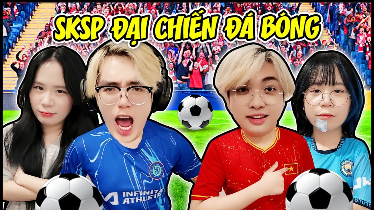 PHONG CẬN VÀ SAMMY ĐẠI CHIẾN CẶP ĐÔI BÓNG ĐÁ CÙNG MÈO SIMMY VÀ KAIRON