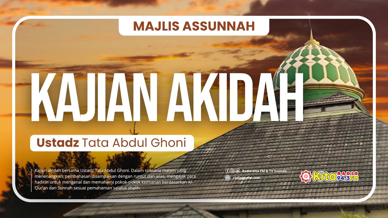 Kajian Lanjutan Akidah - Ustadz Tata Abdul Ghoni #fyp #2025 #kajianislam