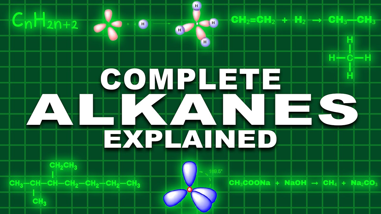 All of Alkanes Explained in 10 Minutes